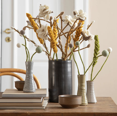 Gry & Sif Branch Magnolia White