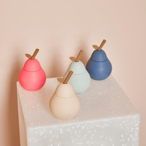 Oyoy Pear Cup- Cherry Red