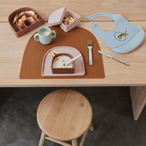 Oyoy Rainbow Placemat- Caramel