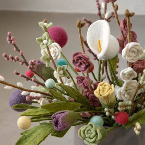 Gry & Sif Branch Magnolia dusty rose