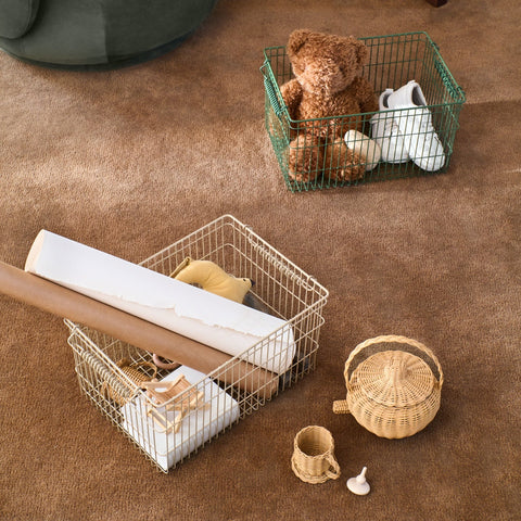 Ferm Living Cala Stackable Baskets Set of 2 - Cashmere