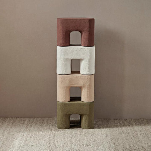 Ferm Living Podo Stool- Rose