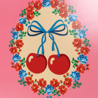 Konges Sløjd Travel Suitcase- Cherry Bow