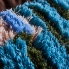 Sage x Clare Neoma Shag Cushion Lapis