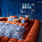 Sage x Clare Alexa Cotton Quilt Cover Lapis- Single