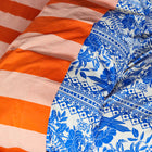 Sage x Clare Alexa Cotton Quilt Cover Lapis- Single
