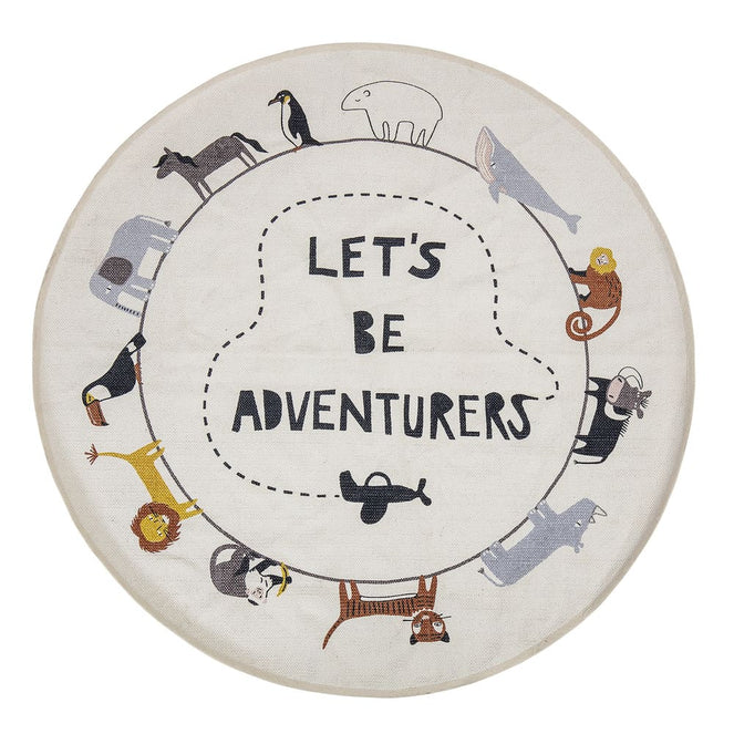 Bloomingville Let's Be Adventurers Rug