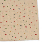 Konges Sløjd 3 pack Muslin Cloth Wraps- Multi Hearts