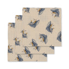 Konges Sløjd 3 pack Muslin Cloth Wraps- Whale Boat