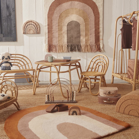 Oyoy Rainbow Rug Choko