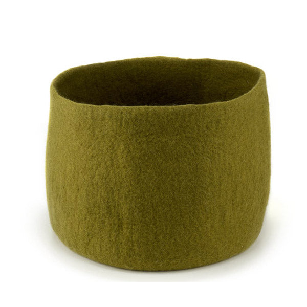 Muskhane Calabash Basket- Anise