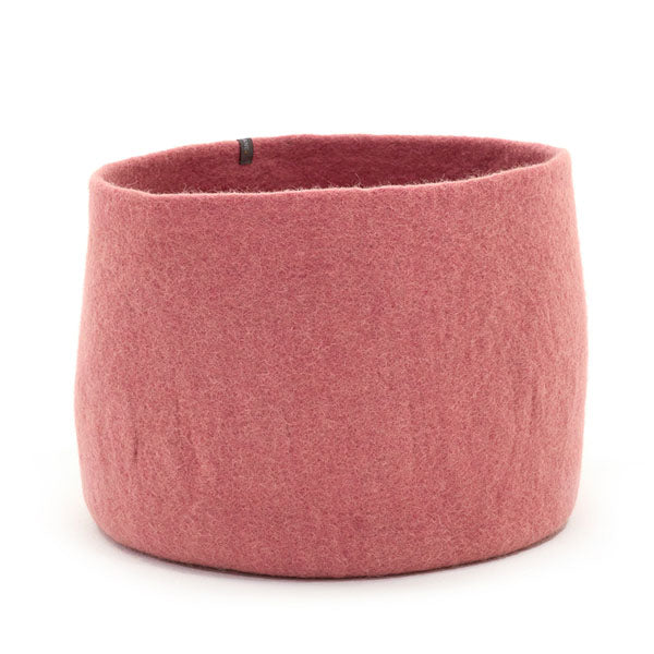 Muskhane Calabash Basket- Indian Pink