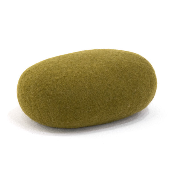 Muskhane Oval Chakati Cushion- Anise