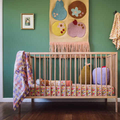 Sage x Clare Clementine Muslin rap