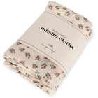 Konges Sløjd 3 pack Muslin Cloth Wraps- Fleur Tricolore