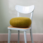 Muskhane Oval Chakati Cushion- Anise