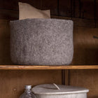 Muskhane Calabash Basket- Light Stone