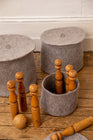 Muskhane Calabash Basket- Light Stone