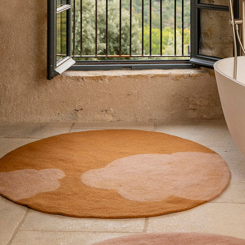 Muskhane Cloudy Rug- Caramel