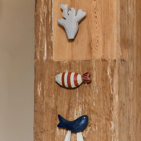 Ferm Living Harbour Hook Fish- Deep Navy