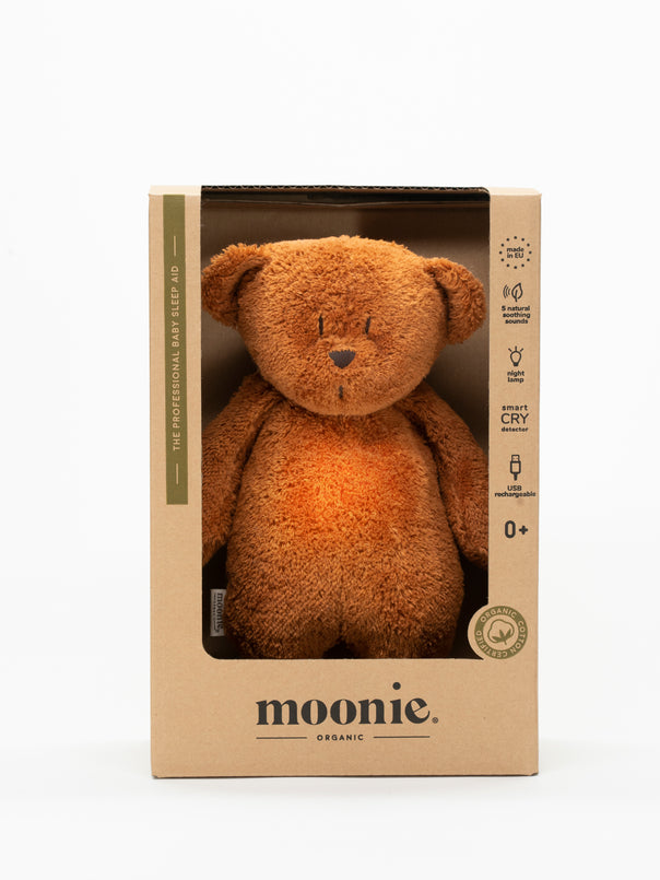 Moonie Organic Humming Bear- Caramel