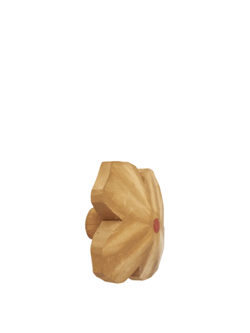 Ferm Living Poesie Hand carved Hook- Tan