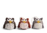 Gry & Sif Owls Mini 3pk Natural