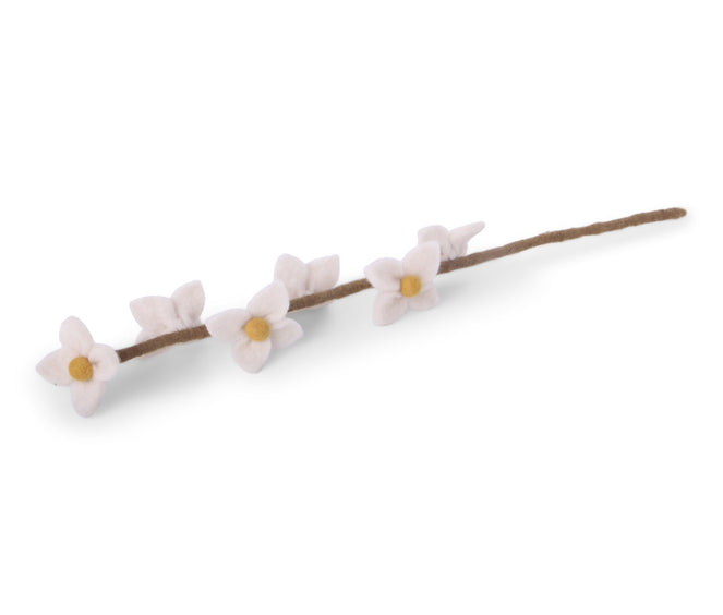Gry & Sif White Flowers On Stalk
