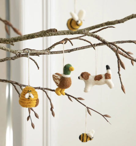 Gry & Sif Bee House Hanging Decoration