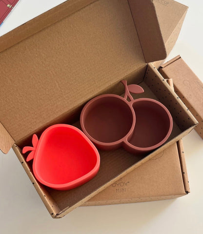 Oyoy Strawberry & Cherry Snack Bowl