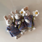Gry & Sif Small White Bunny Multi Dress & Daisy