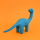 Dashdu Large Blue Felt Brontosaurus