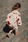 Konges Sløjd Jody Teddy Backpack- Ladybug Sand