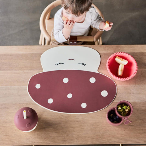 Oyoy Mushroom Placemat- Red