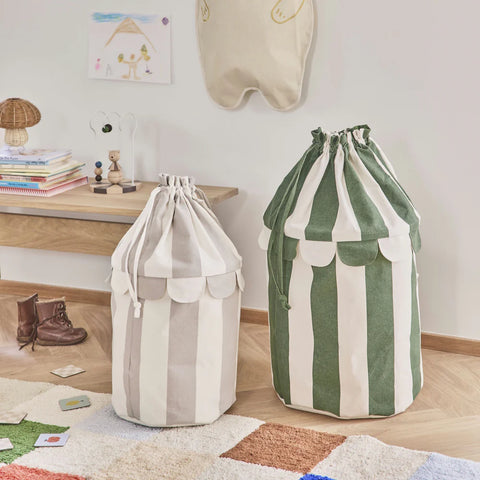 OYOY Saga Basket Set of 2- Clay Green