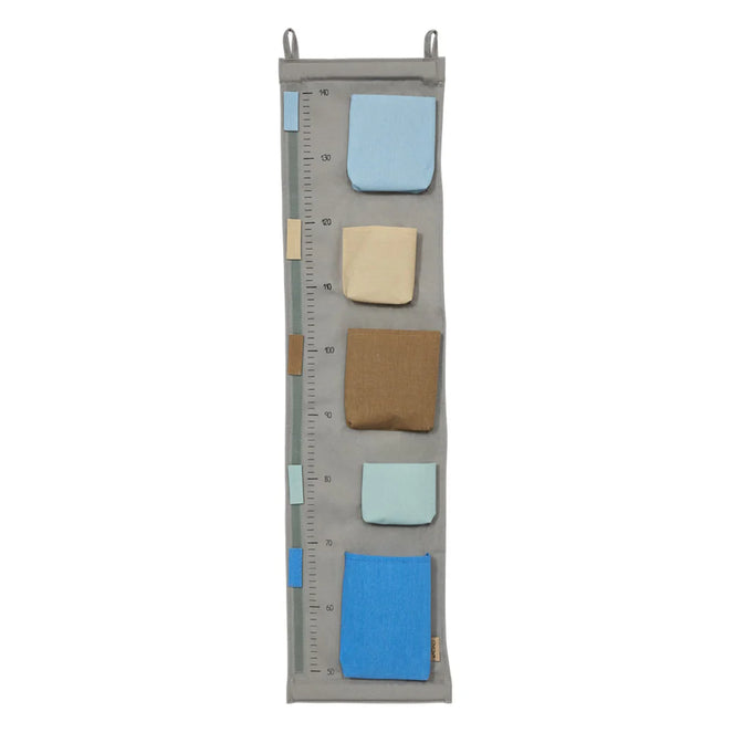 Oyoy Saga Growth Chart Storage- Clay
