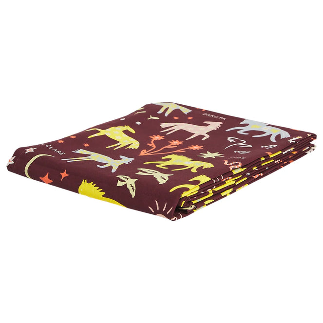 Sage x Clare Ezra Cotton Fitted Sheet- Single