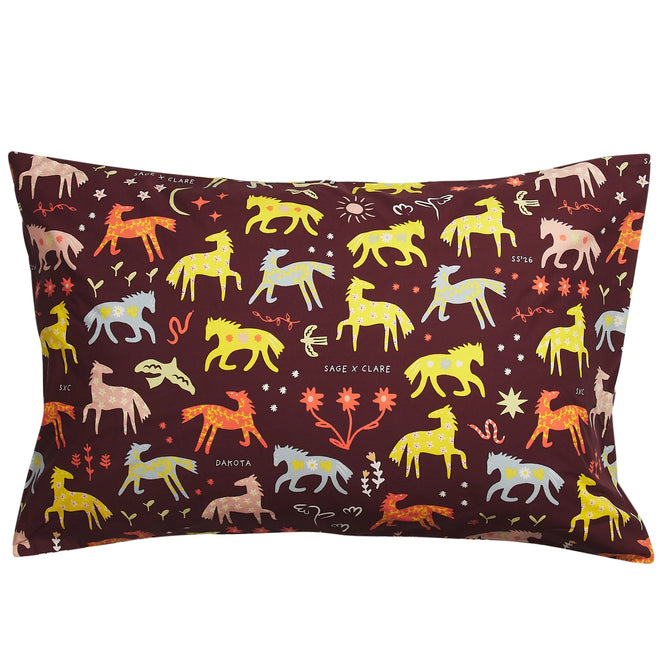Sage x Clare Ezra Cotton Pillowcase Set
