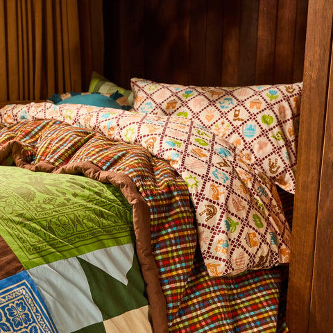 Sage x Clare Elsie Cotton Pillowcase Set