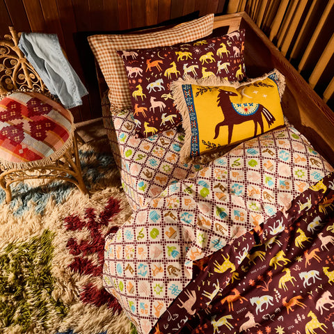 Sage x Clare Ezra Cotton Quilt Cover- Single