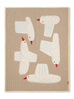 ferm LIVING Bird Quilted Blanket