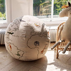 ferm LIVING The World Pouf - Off-white