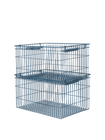 Ferm Living Cala Stackable Baskets Set of 2 - Dark Blue