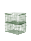 Ferm Living Cala Stackable Baskets Set of 2 - Verdant Green
