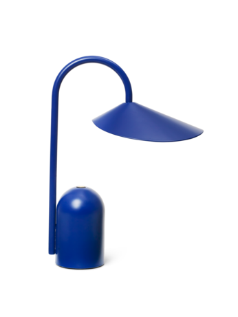 Ferm Living Arum Portable Lamp- Bright Blue