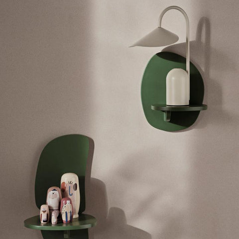 Ferm Living Pilu Shelf - H25- Verdant Green