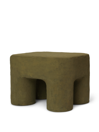 ferm LIVING Podo Stool- Khaki