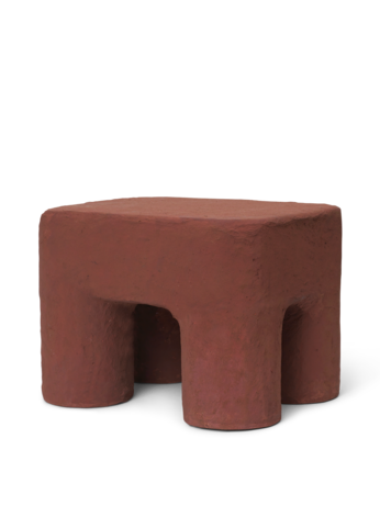 ferm LIVING Podo Stool- Red Brown