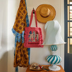 Sage x Clare Sandria Crochet Tote Bag