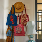 Sage x Clare Sandria Crochet Tote Bag